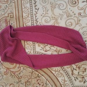 Long Red Infiniti Scarf